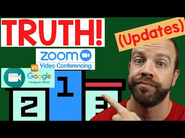 Zoom vs. Google Meet For Teachers Part 2 - IMPORTANT UPDATES You Need to See!