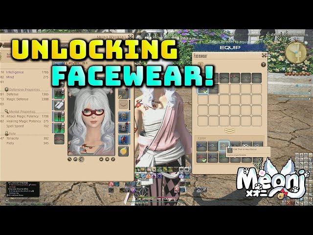 FFXIV: How The New Facewear Slot Works & New Unlockable Glasses!