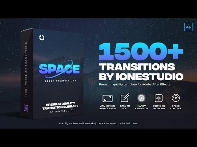 1500+ ione's Transitions | Tutorial for Videohive buyers