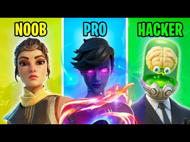 NOOB vs PRO vs HACKER - Fortnite Funny Moments #95