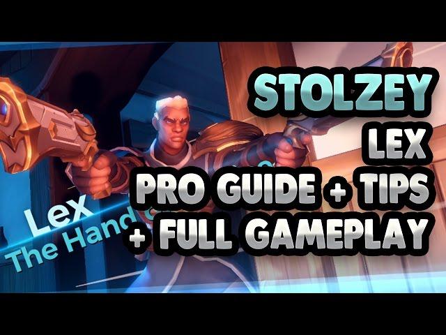 Lex Pro Guide + Tips – New Paladins Champion Full Gameplay – stolzey