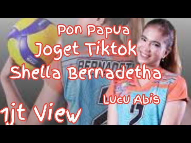 Joget Tiktok Viral Shella Bernadetha Di Pon Papua