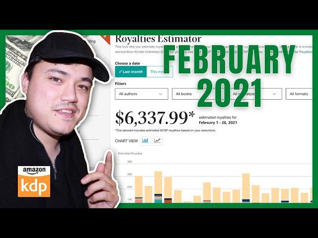 February 2021 Royalty Earnings Report From Amazon KDP | Ben Chinnock