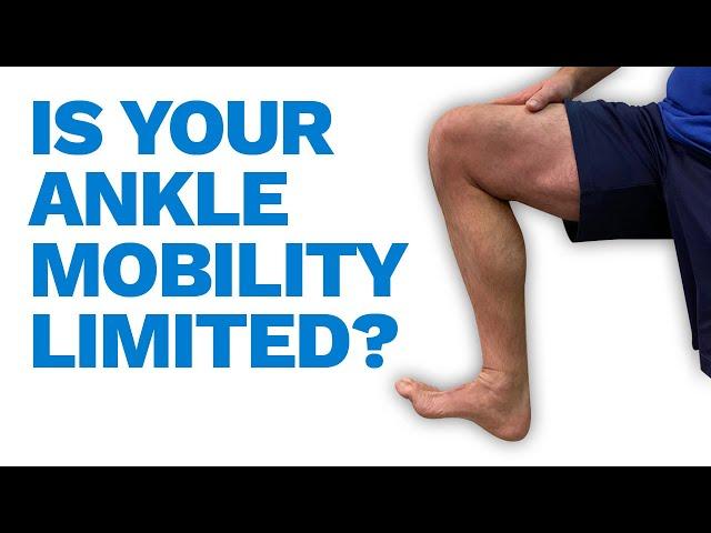 How to test your ankle range of motion- quick test for ankle mobility