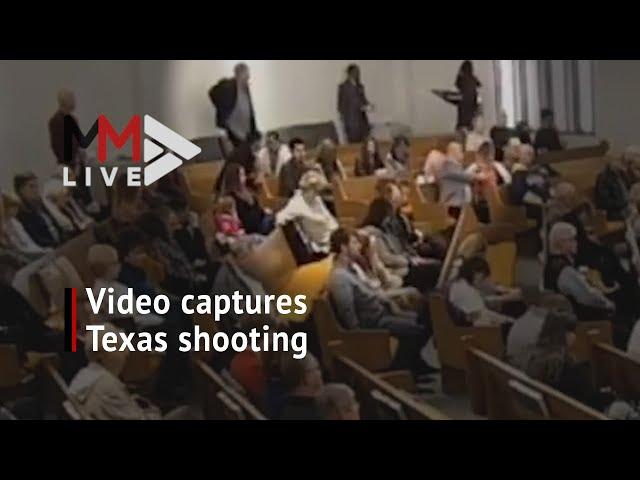 Live stream captures deadly Texas church shooting