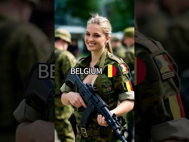 Women of War Across Countries #army #ai #women #woman #beauty #girls #soldier #war