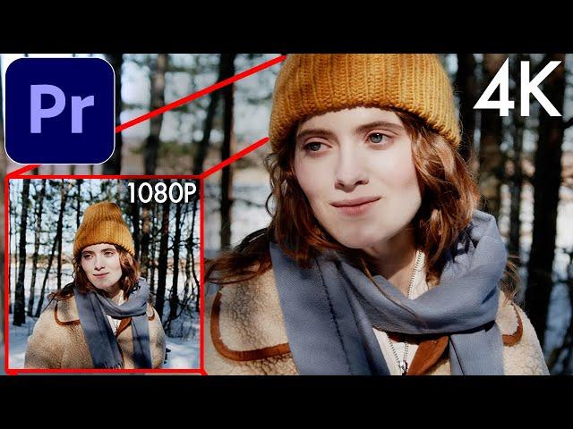 How to Downscale 4k Footage to 1080p in Adobe Premiere Pro (Set vs Scale to Frame Size)