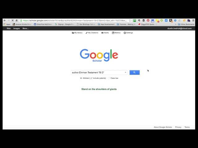 How to Best Use Google for Research & Term Papers | Google Scholar & Google Tricks