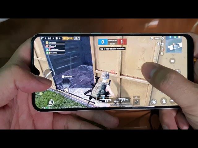 Test Game PUBG Mobile On Samsung Galaxy A30S