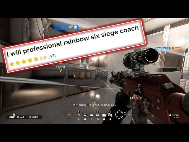 I hired a TOP 50 Rainbow Six Siege player as a Coach on Fiverr and here's what happened