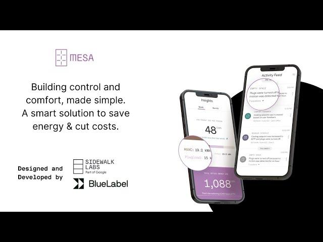 The Energy Monitoring App For Commercial Buildings - Mesa App Preview