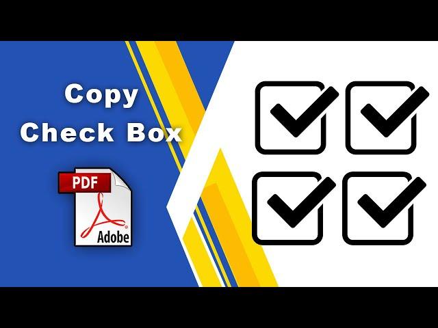 How to duplicate checkboxes in pdf (Prepare Form) using Adobe Acrobat Pro DC