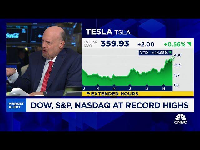 Cramer’s Mad Dash: Tesla