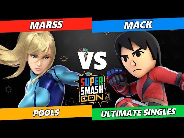 SSC 2023 - Marss (Zero Suit Samus) Vs. Mack (Mii Brawler) Smash Ultimate Tournament