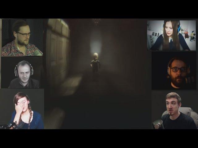 "Реакции Летсплейщиков" на Появление Ребёнка из Layers of Fear: Inheritance