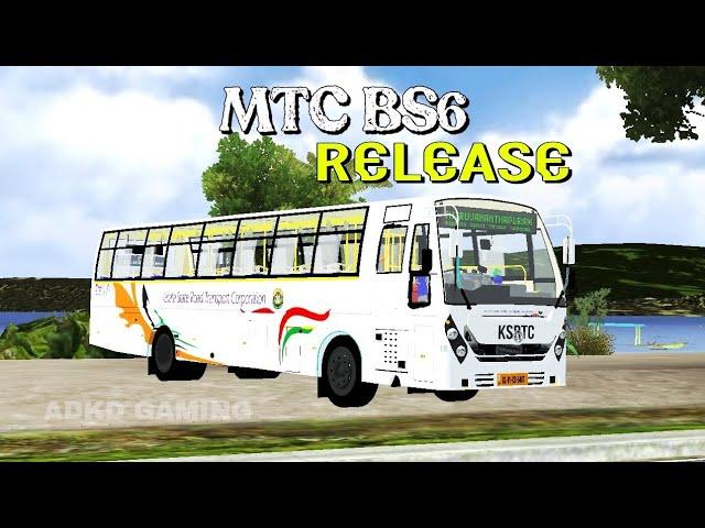 MTC BS6 BUS MOD | release | free download new | enjoy  |@ADKDGAMING