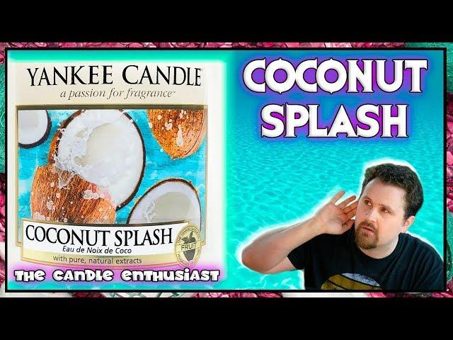 NEW - Yankee Candle - COCONUT SPLASH - JUST GO Collection - UK/EU Summer 2018 - Review / Evaluation