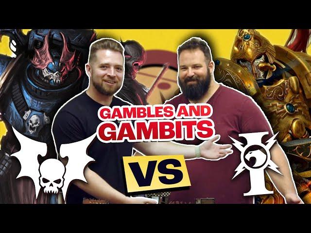 Night Lords (Bricky) VS Adeptus Custodes (Ates) | LIVE Battle Report Warhammer 40K 10th Edition