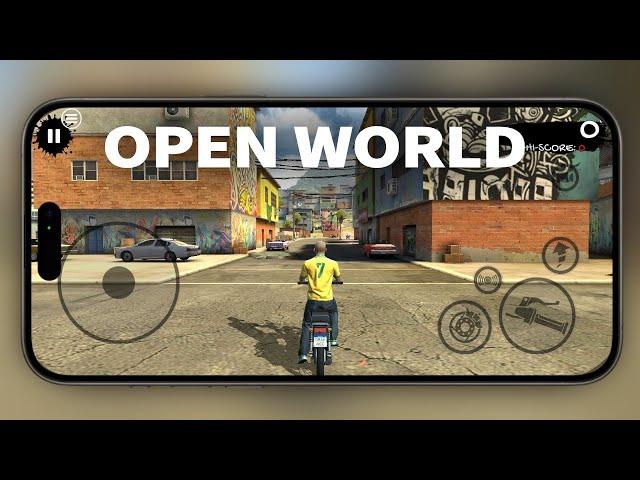 Open World Bike Driving 3D Game | GTA Brasil Android Gameplay & Download