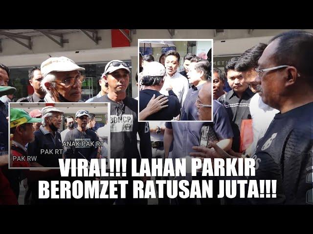 LAHAN PARKIR JADI SENGKETA‼️ PATOK TARIF HINGGA 60 JUTA…