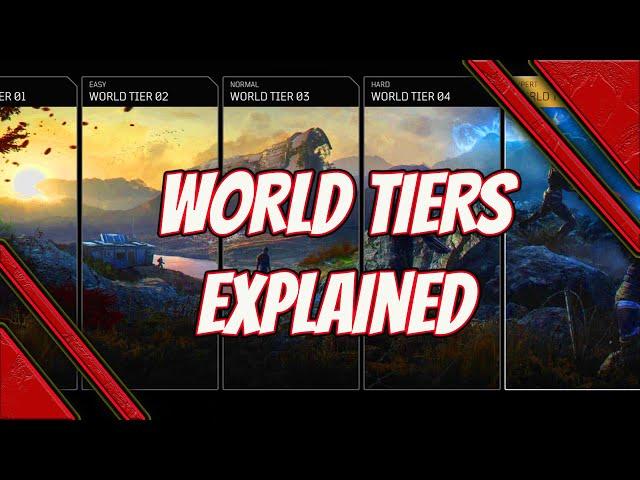 Outriders world tiers explained - full world tier guide