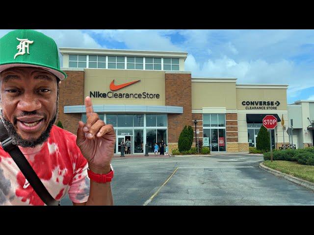 Shopping at the Biggest Nike Clearance Store in Orlando