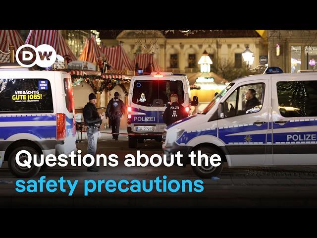 How did the suspect manage to bypass security measures at the Magdeburg Christmas market? | DW News