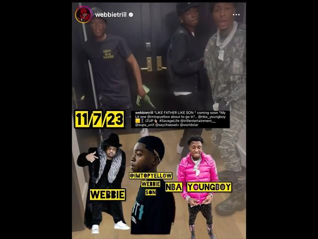 @OfficialWebbieTV X @Imtopyellow  X @NbaYoungBoy #rap #music #nbayoungboy #webbie #4kt