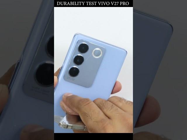 Vivo v27 Pro 5G is a JOKE - Durability & Bend Test #shorts #short