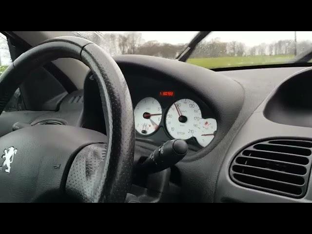 Acceleration Peugeot 206 GTI 0-100KMH