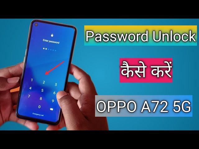 Oppo A72 CPH2067 Hard Reset Without Pc | Remove Lock Screen Password Pattern Unlock 2021