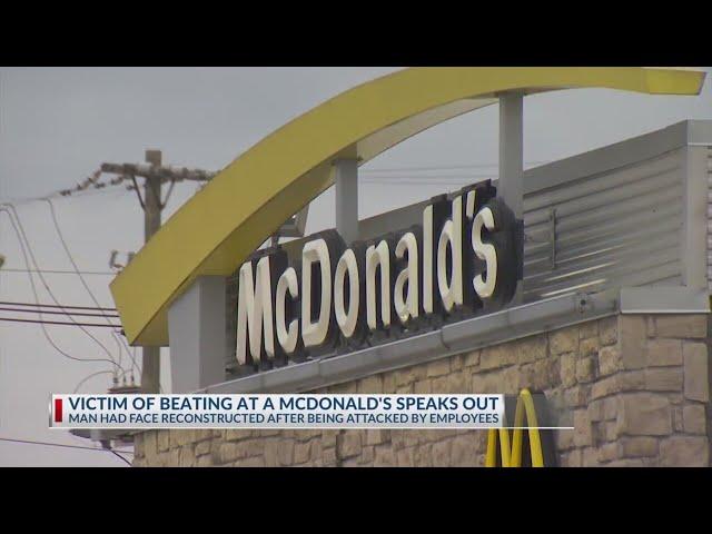 Man recovering after assault over McDonald's sandwich