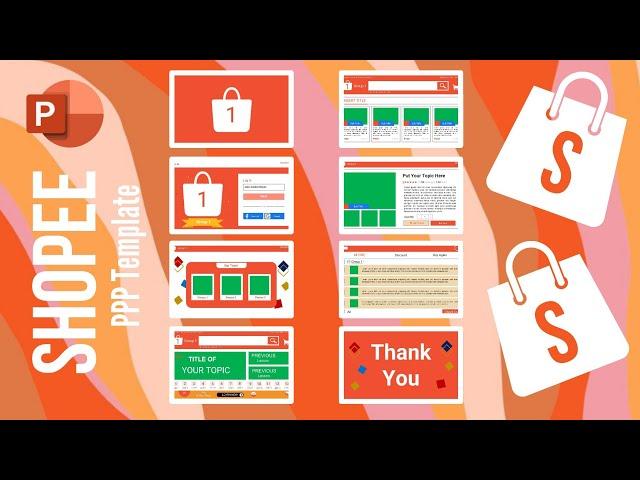 Shopee PPT Template | Free PowerPoint Template  | John Andrei Reyes