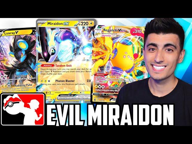 RUIN THEIR DAY with Miraidon ex! Pokemon TCG Deck Profile