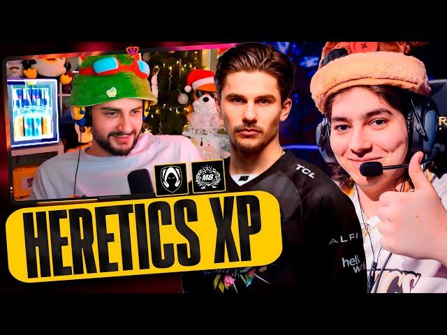 MIXWELL REACCIONA A HERETICS VS GENTLE MATES - SHOWMATCH HERETICS XPERIENCE | Mixwell