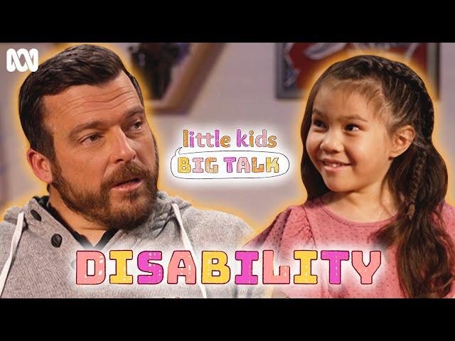 Kurt Fearnley answers kids' questions about disability | Little Kids Big Talk