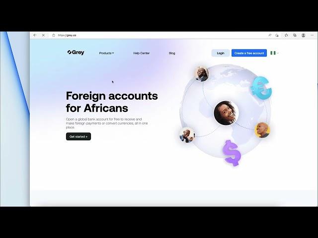 How To Create A Foreign Bank Account in Nigeria with Grey  [Receive Payment in US/UK/EU from Nigeria