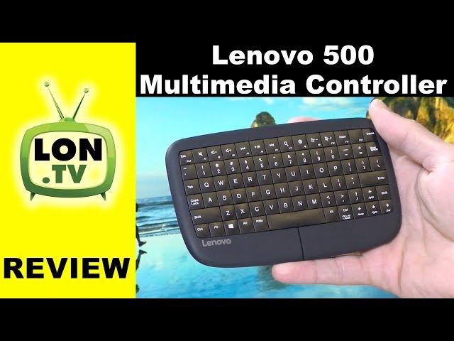 Lenovo 500 Multimedia Controller Review - The Keyboard is the Trackpad!