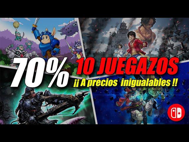 ¡¡10 JUEGOS DE SWITCH A PRECIO RIDÍCULO!! REBAJAS Switch  Ofertas Nintendo Switch Eshop