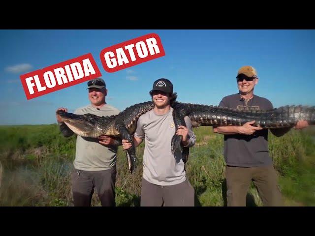 Seth Scores a Big Florida Alligator