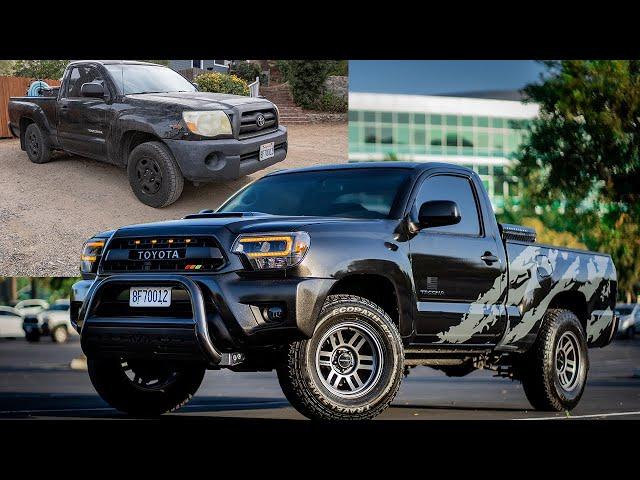 BUILDING A TOYOTA TACOMA TRUCK IN 15 MINUTES!