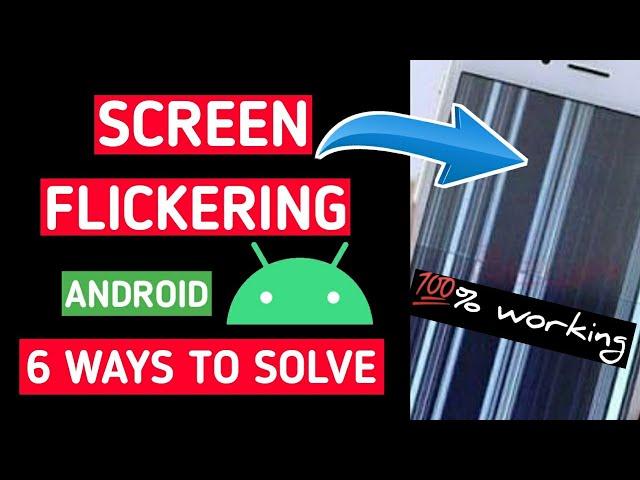 6 ways to solve android screen flickering issue in #Redmi #mi #screenflicker #android #screen_issue