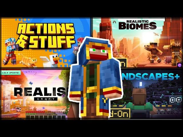 Enhancing Minecraft-Actions and Stuff + Realistic  Biomes + RealismCraft + MORE!!!