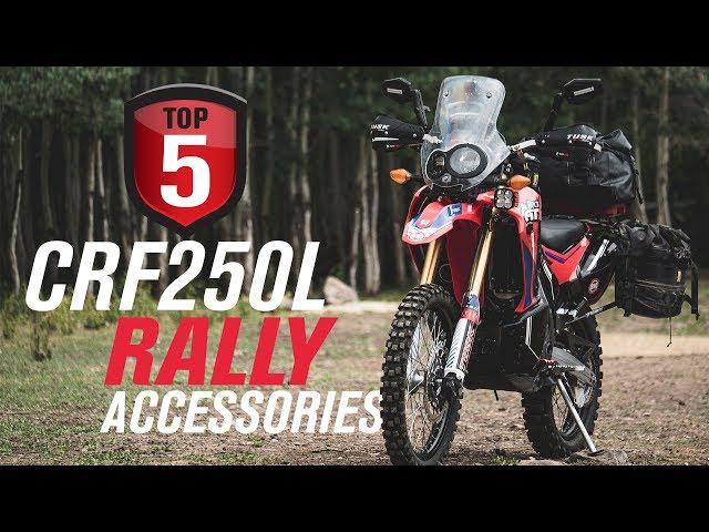 Top 5 Honda CRF250L Rally Accessories