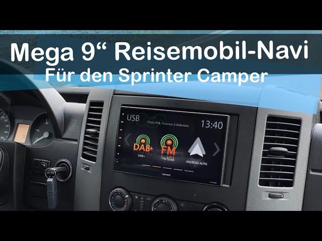 Reisemobil Navi plus Car Play Android Auto 3x Kamera eine Menge Infotainment im Camper Zenec Z-N966