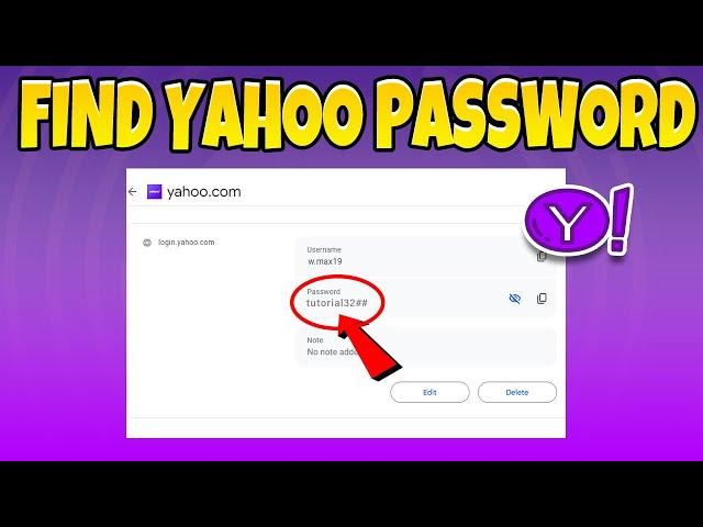 How to find yahoo email password 2024 | Recover Yahoo Mail Password (PC or Laptop)