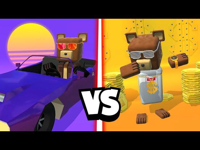 НОЧНОЙ МИШКА VS РЭПЕР МИШКА! КАКОЙ СКИН КРУЧЕ!? БИТВА СКИНОВ в Super Bear Adventure