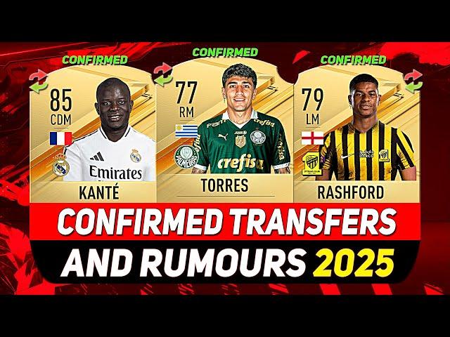 NEW CONFIRMED TRANSFERS & RUMOURS!  ft. KANTÉ, RASHFORD, FACUNDO TORRES...etc