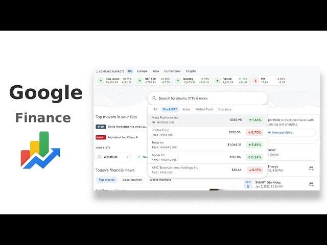 What is Google Finance | Google best feature for finance  | Google new update and features