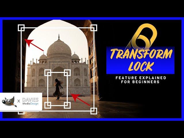 Transform Multiple Layers Simultaneously with GIMP’s Transform Lock Feature